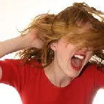 screaming woman