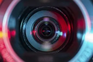 Video camera lens